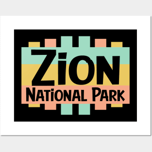 Zion National Park Posters and Art